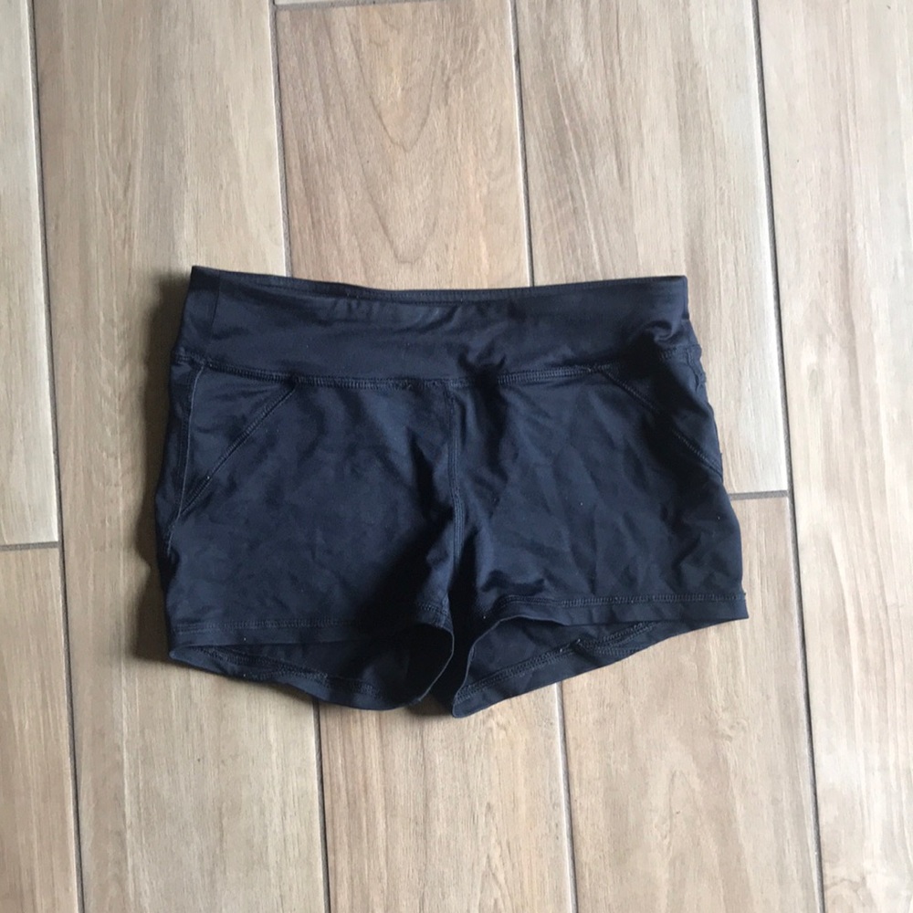 Forever 21 Athletic Spandex Shorts with Zipper